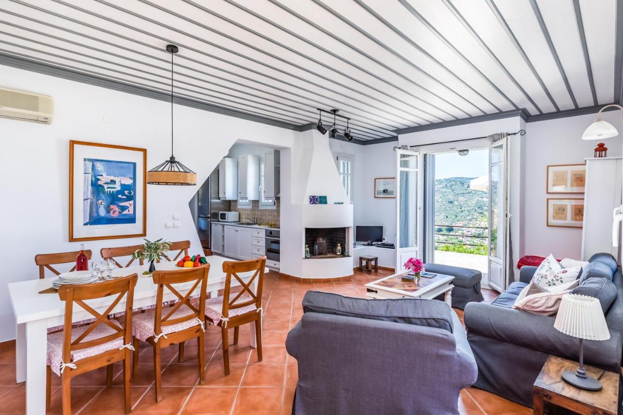 Villa Nina Skopelos- Private Pool - Magnificent Views מראה חיצוני תמונה