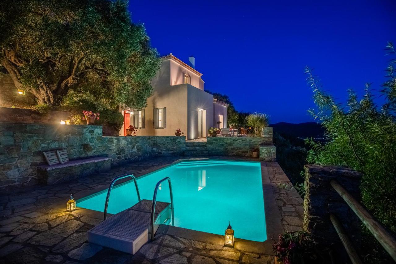 Villa Nina Skopelos- Private Pool - Magnificent Views מראה חיצוני תמונה